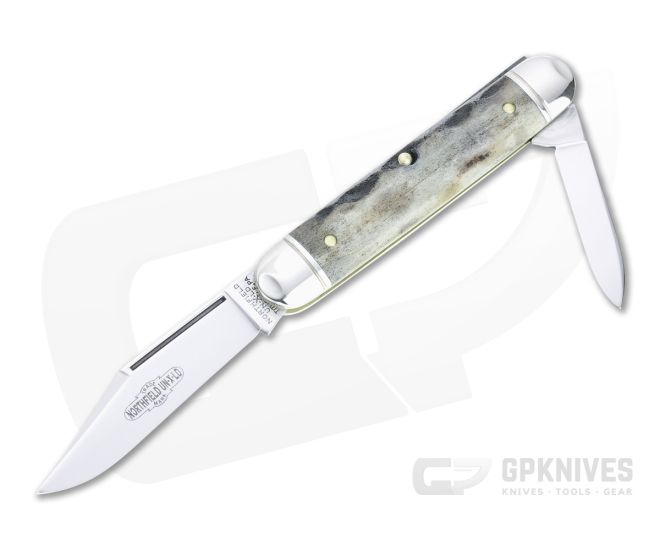 Northfield UN-X-LD #68 White Owl Sambar Stag Slip Joint 681221-04 - GEC-681221-SS-04