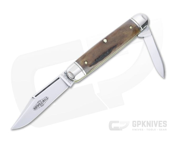 Northfield UN-X-LD #68 White Owl Sambar Stag Slip Joint 681221-05 - GEC-681221-SS-05