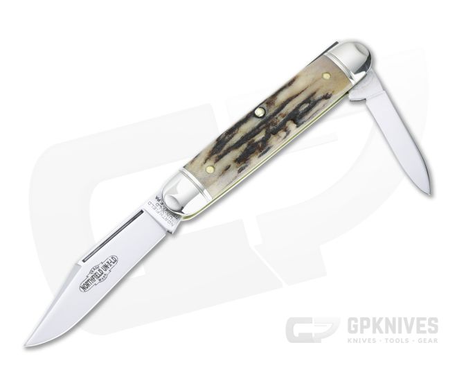 Northfield UN-X-LD #68 White Owl Sambar Stag Slip Joint 681221-12 - GEC-681221-SS-12
