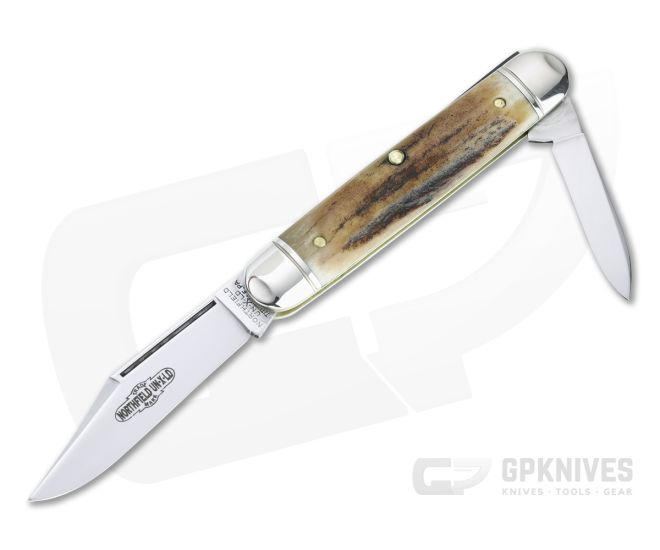 Northfield UN-X-LD #68 White Owl Sambar Stag Slip Joint 681221-14 - GEC-681221-SS-14
