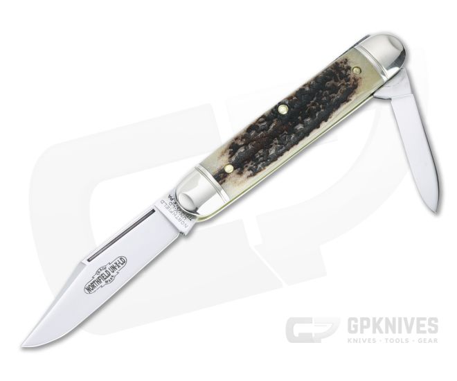 Northfield UN-X-LD #68 White Owl Sambar Stag Slip Joint 681221-15 - GEC-681221-SS-15
