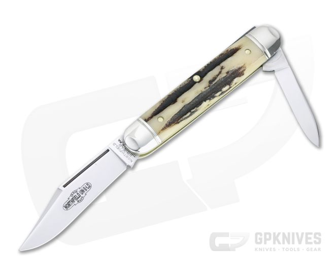 Northfield UN-X-LD #68 White Owl Sambar Stag Slip Joint 681221-18 - GEC-681221-SS-18