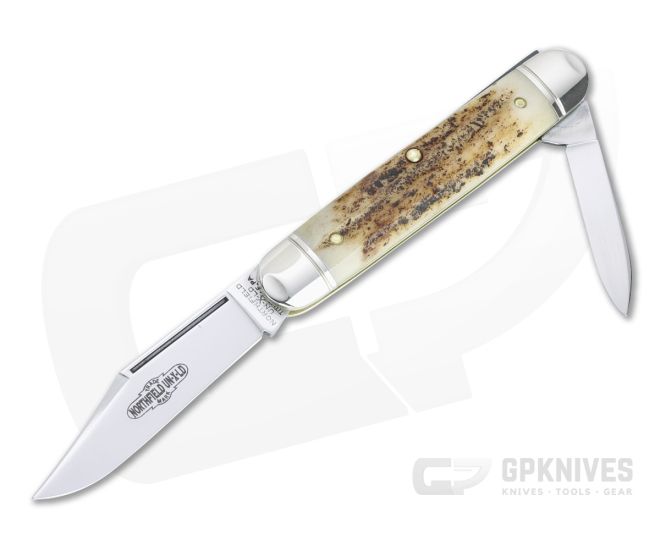 Northfield UN-X-LD #68 White Owl Sambar Stag Slip Joint 681221-19 - GEC-681221-SS-19