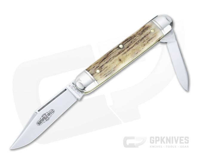 Northfield UN-X-LD #68 White Owl Sambar Stag Slip Joint 681221 - GEC-681221-SS