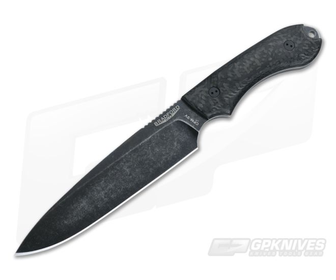 Bradford Knives Guardian6 3D Carbon Fiber Sabre Grind Nimbus 3V - BK-6S-116N