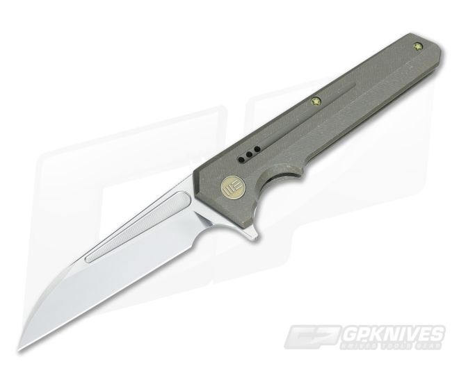 WE Knife Co 705D Flipper Bronze Ti Rubbed Satin M390 - WE-705D