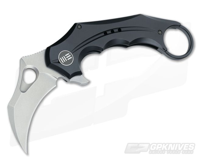 WE Knife Co 708H Karambit Black Ti Stonewash S35VN - WE-708H