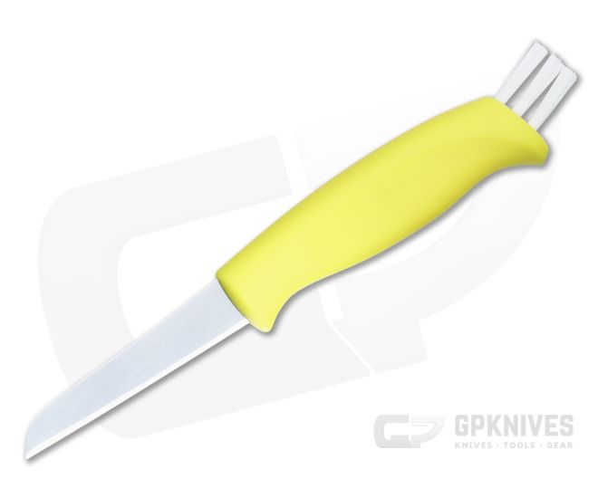 Marttiini Knives Mushroom Knife Yellow Fixed Blade 709012C - MR-709012C