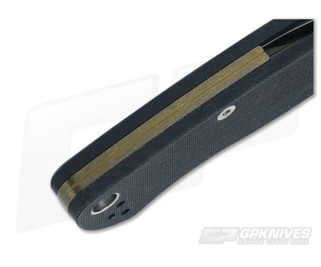 Flytanium Titanium Backspacer for Spyderco ParaMilitary 2 - Bronze - FLY-70Z
