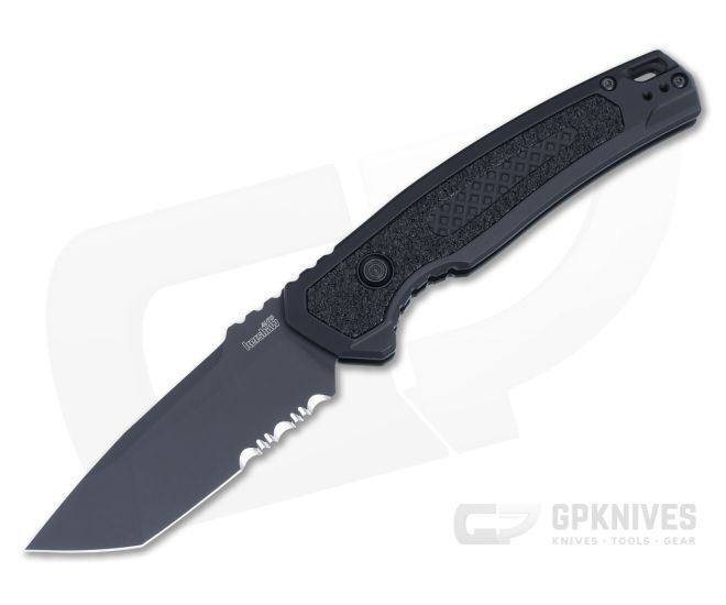 Kershaw Launch 16 Auto Black M4 Serrated Tanto - KS-7105
