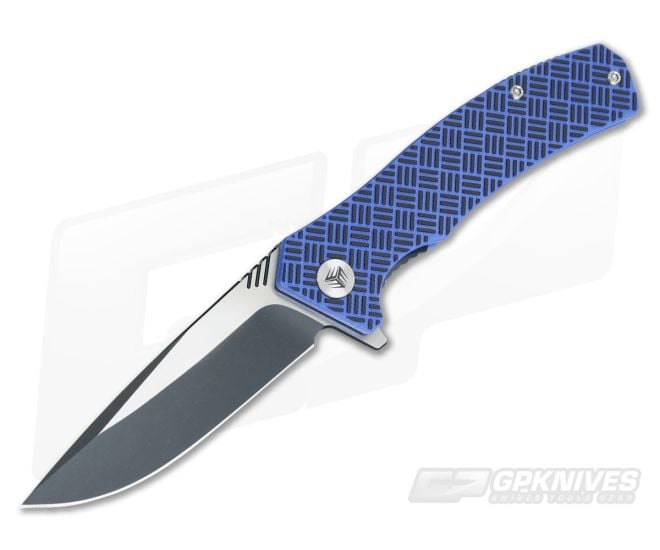 WE Knife Co Blitz 711A Flipper Blue G10 Two-Tone VG10 - WE-711A