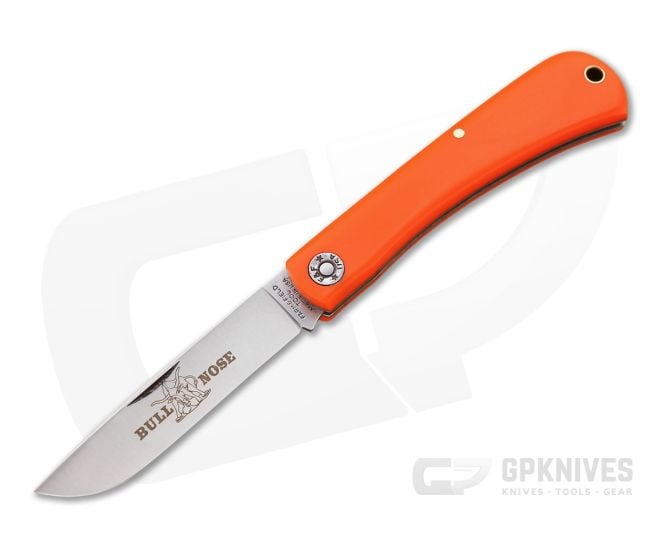 Farm and Field Tool Bullnose Work Knife Orange Delrin 2015 - GEC-715115-OD