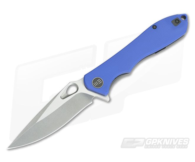 WE Knife 715D Ignition Flipper Blue G10 Two-Tone VG10 - WE-715D