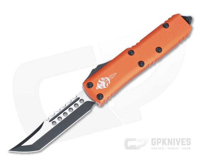 Microtech UTX-85 Hellhound Orange OTF 719-1ORS - MT-719-1ORS