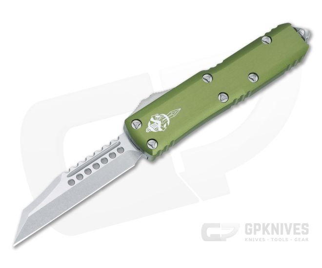 Microtech UTX-85 Warhound OD Green OTF 719W-10ODS - MT-719W-10ODS