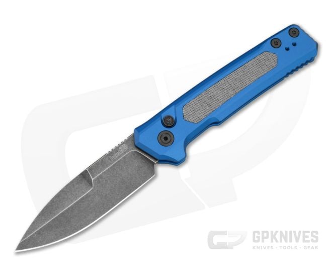 Kershaw Launch 22 Blue Auto BlackWash MagnaCut - KS-7205BLUBW