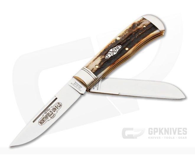 Northfield UN-X-LD #73 Scout Trapper Burnt Stag - GEC-735212EC-BS