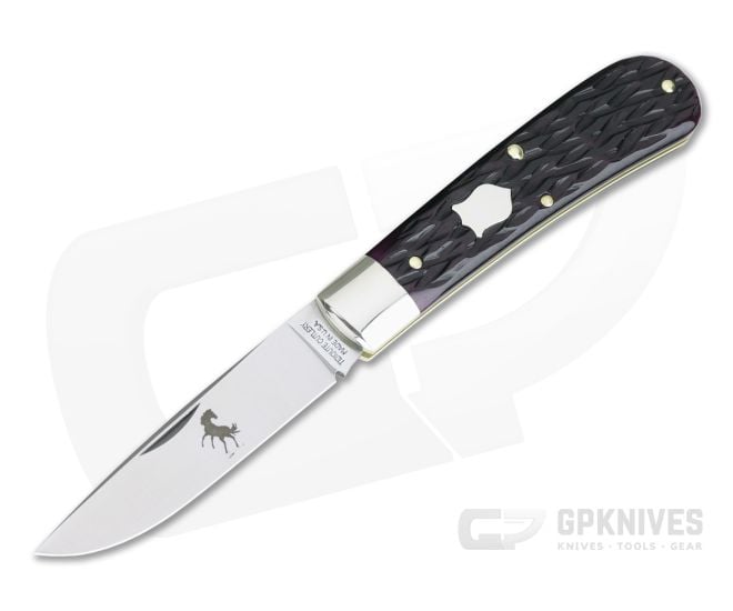 Tidioute #74 Mustang Black Plum Jigged Bone 745120 - GEC-745120-BPJB
