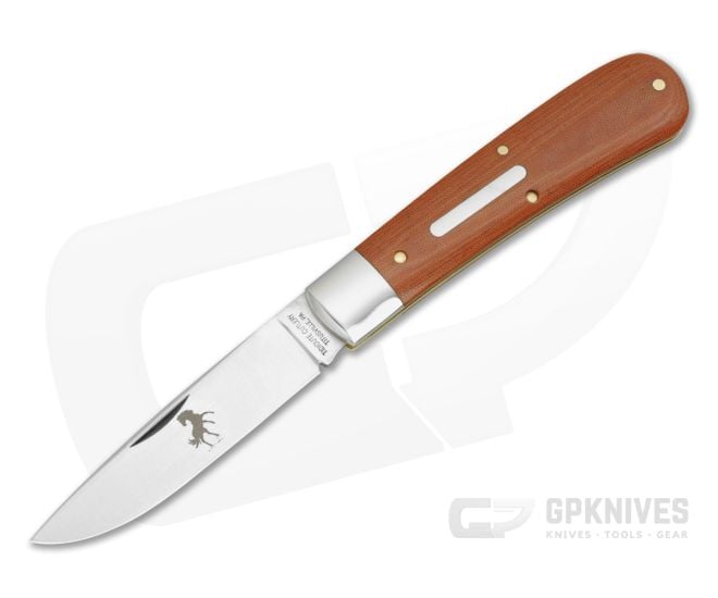 Tidioute #74 Mustang Rust Linen Micarta - GEC-745125-RLM
