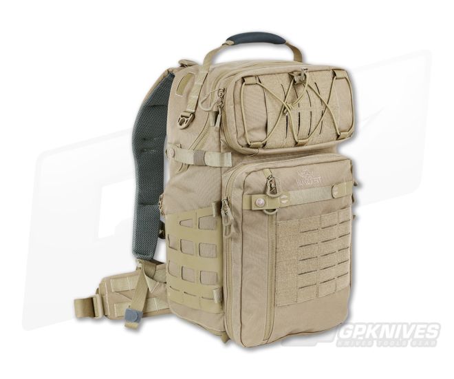 Vanquest TRIDENT-31 (2017) 31 Liter Backpack Coyote Tan 770131CT - VQ-770131CT