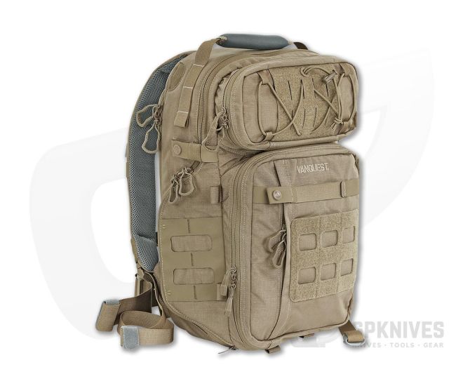 Vanquest TRIDENT-21 (Gen-3) 21 Liter Backpack Coyote Tan 770321CT - VQ-770321CT
