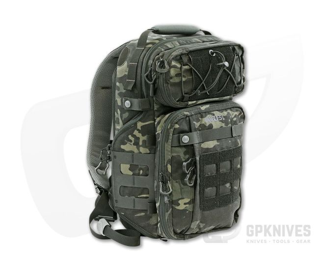 Vanquest TRIDENT-21 (Gen-3) 21 Liter Backpack Black Multicam 770321MCB - VQ-770321MCB