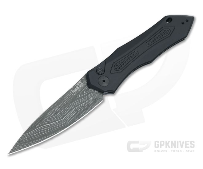 Kershaw Launch 6 Auto Black Damascus - KS-7800BLKDAM