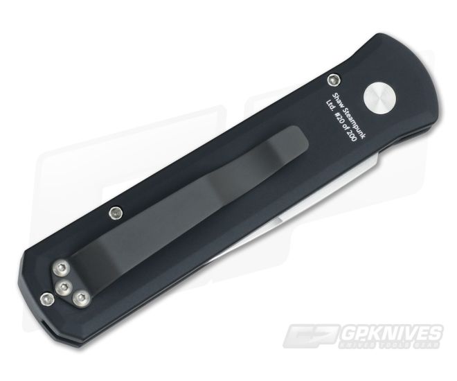Protech Godson Shaw Steampunk Copper Inlay Limited Edition Knife 7SP-4