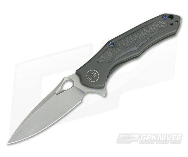 WE Knife 804D Vapor Bronze Titanium Carbon Fiber Stonewash S35VN Frame Lock Flipper - WE-804D