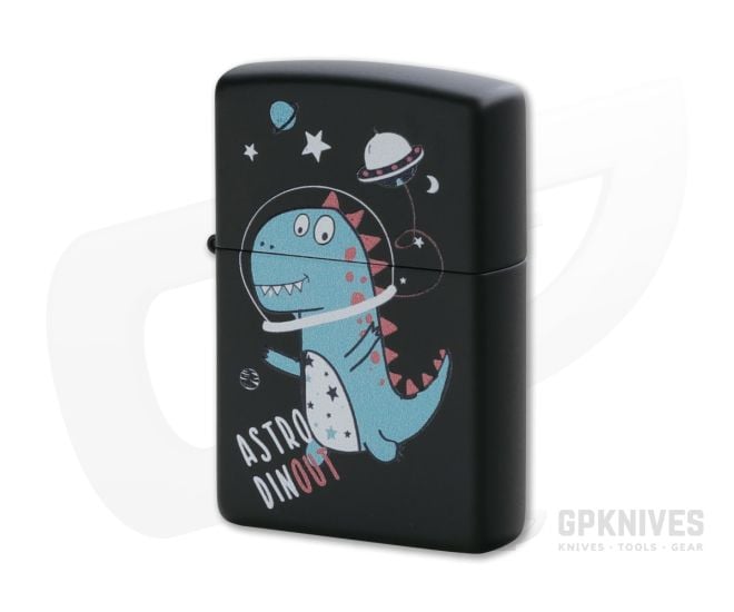Zippo Lighter Explore The Universe Astronaut Dinosaur 80713 - ZI-80713