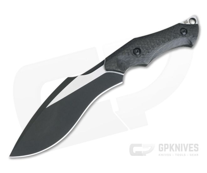 WE Knives 807B Vaquita Carbon Fiber Necker Black Stonewash Satin S35VN - WE-807B
