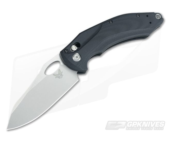 Benchmade 808 Loco Axis Lock Black G10 Tumbled Plain - BM-808