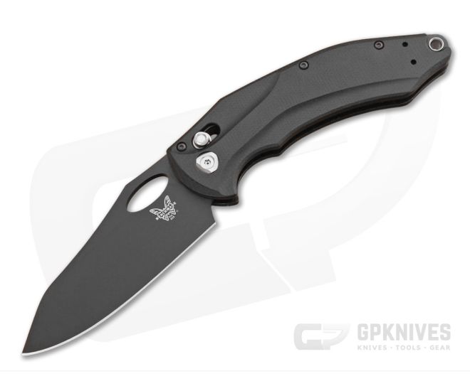 Benchmade 808BK Loco Axis Lock Black G10 Black Blade - BM-808BK