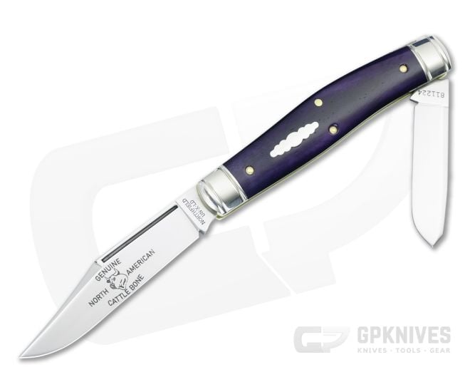 Northfield #81 Boss Bull Keeper Smooth Violet Cattle Bone - GEC-811224-SVCB