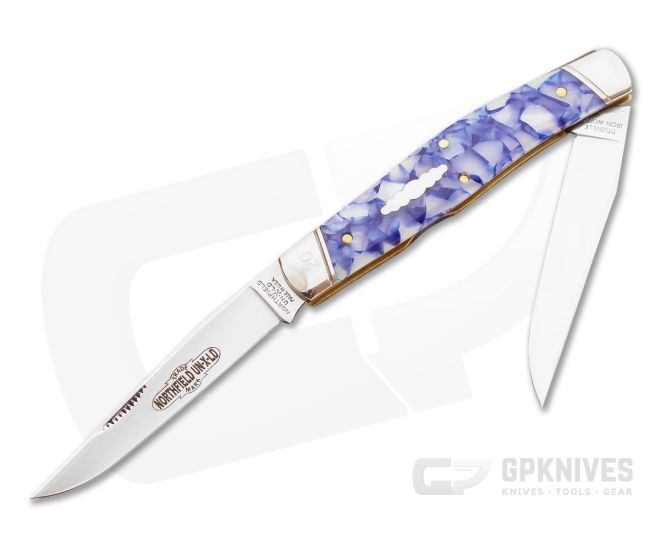 Northfield #81 Coon Skinner Staffordshire Blue Acrylic Serialized - GEC-818213-SBA-S