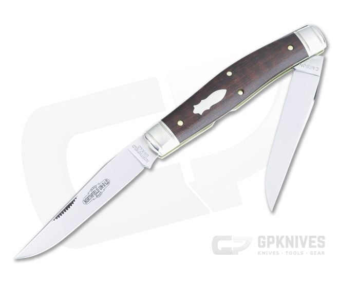 Northfield UN-X-LD #81 Coon Skinner Slip Joint Snakewood Deluxe 818222-02 - GEC-818222-SWDL-02