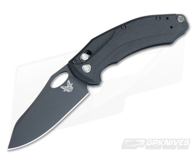 Benchmade 818BK Mini Loco Axis Lock Black G10 Black S30V Plain - BM-818BK