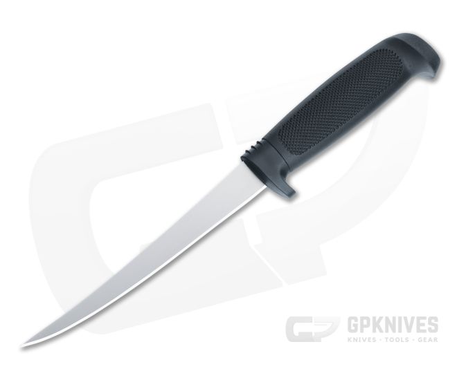Marttiini Knives Basic Filleting Knife Black Fixed Blade 827010C - MR-827010C