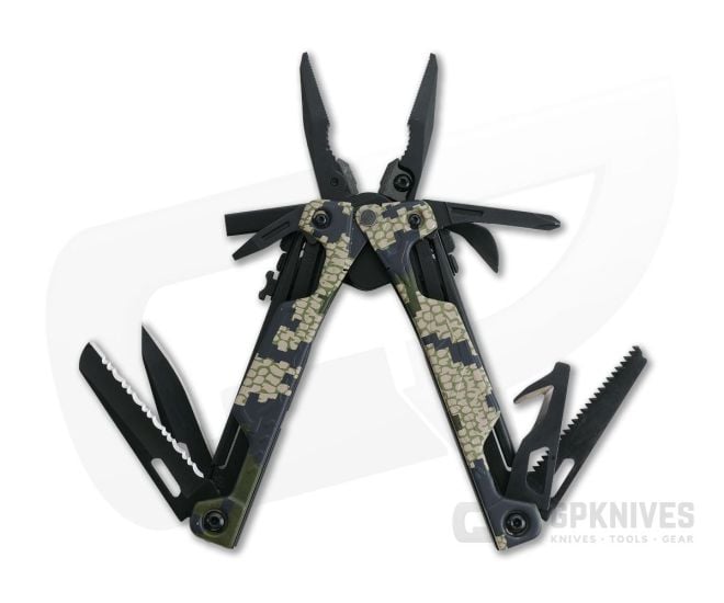 Leatherman OHT Limited Edition Camo One Hand Multi-Tool Black MOLLE Sheath 832322 - LM-832322