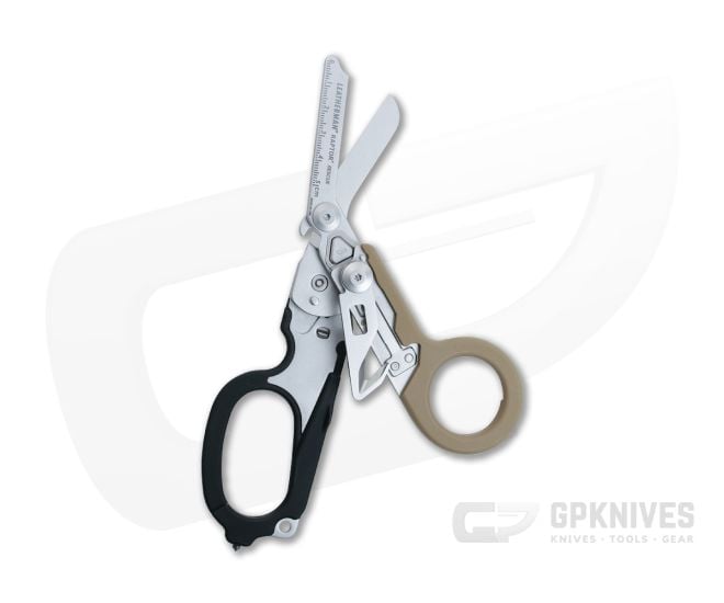 Leatherman Raptor Rescue Shears Coyote Black 833060 - LM-833060