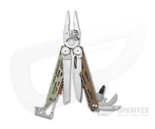 Leatherman Signal Mesa Verde Cerakote Stainless Steel 19-Function Multi-Tool (4.50" Closed) 833441 - LM-833441