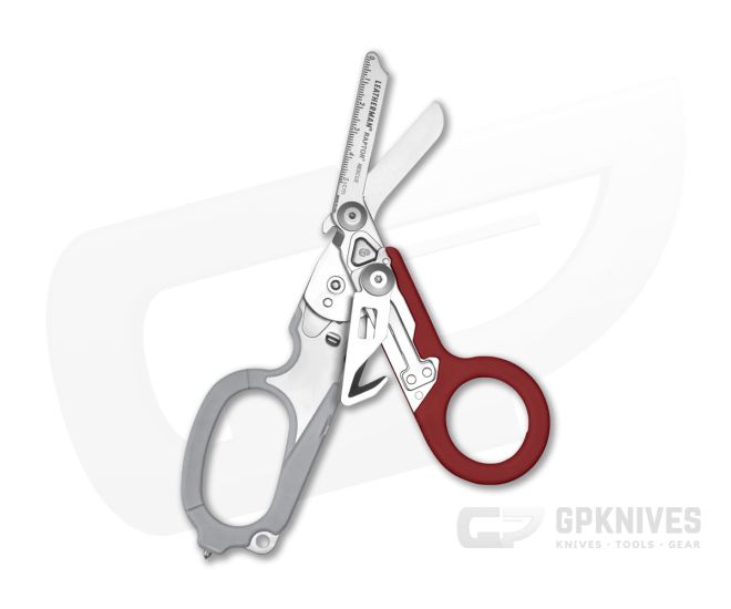 Leatherman Raptor Rescue Shears Garnet Red Gray 833480 - LM-833480