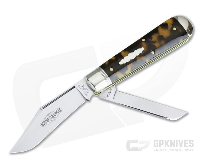 Northfield UN-X-LD #86 Oil Field Jack Two-Blade Tortoise Shell Acrylic - GEC-861219-TSA