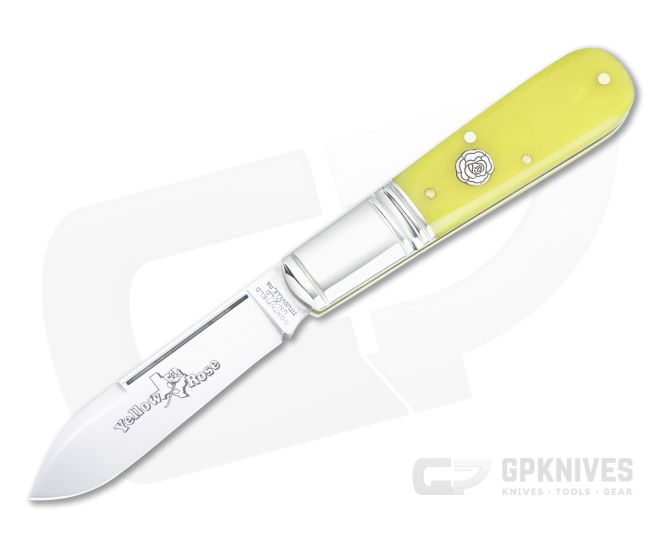Northfield UN-X-LD #86 Barlow Smooth Yellow Rose Bone 1095 Spear Blade 862123-SYRB - GEC-862123-SYRB