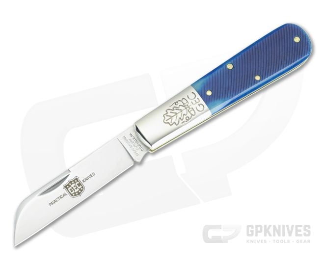 Great Eastern #86 Boomtown Barlow SS Navy Blue Sawcut Bone - GEC-863125SS-NBSB