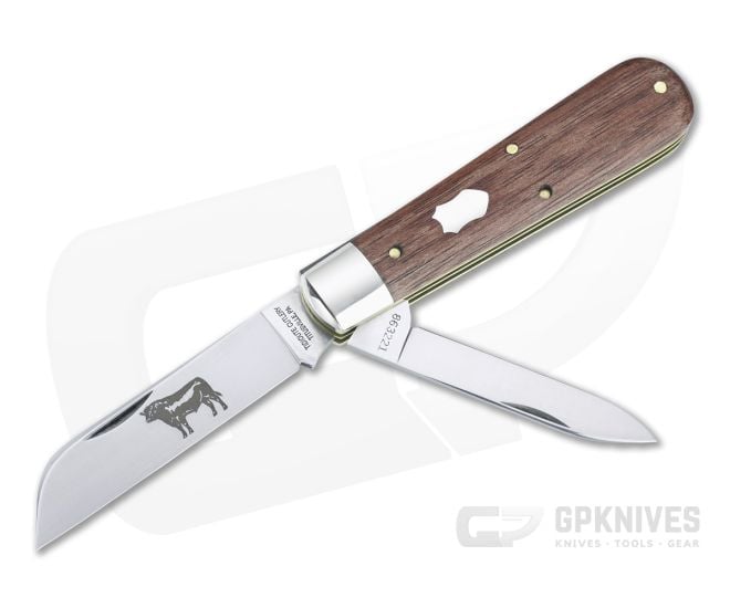 Tidioute Cutlery #86 Angus Jack Medium Rare Macassar Ebony Slip Joint 863221 - GEC-863221-MEMR