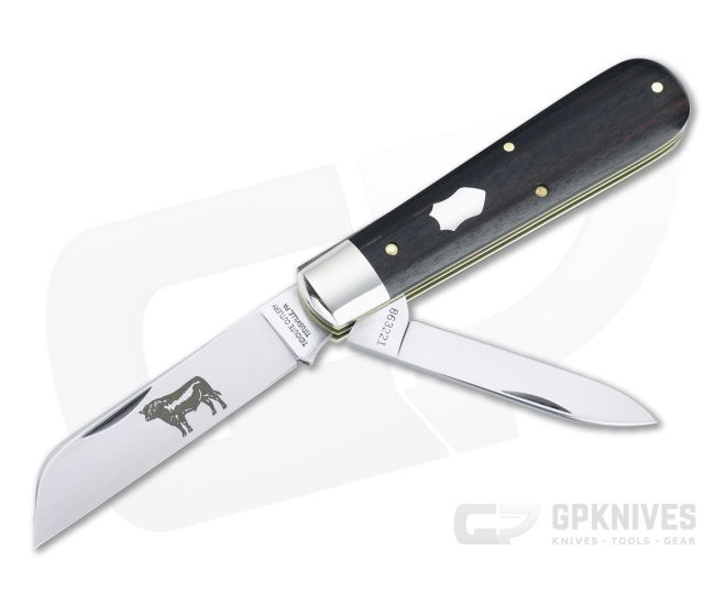 Tidioute Cutlery #86 Angus Jack Well Done Macassar Ebony Slip Joint 863221 - GEC-863221-MEWD