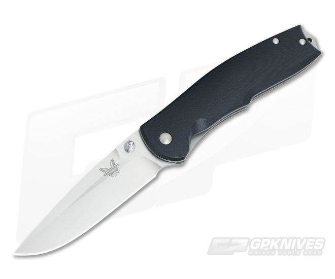 Benchmade 890 Torrent Nitrous Assist Satin Plain Edge - BM-890