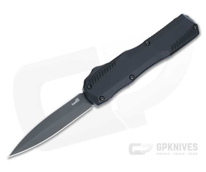 Kershaw Livewire OTF Double Edge Black Auto 9000DE - KS-9000DE