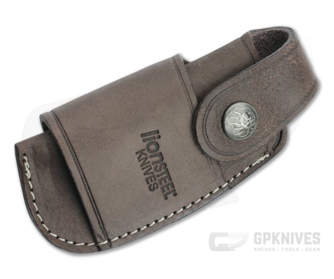 LionSteel Brown Leather Sheath - Vertical/Horizontal - LS-900FDV4-BR